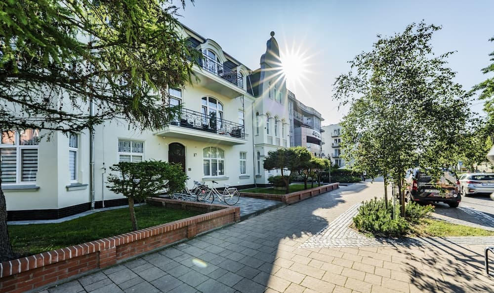 Konaklama yerinin ön cephesi