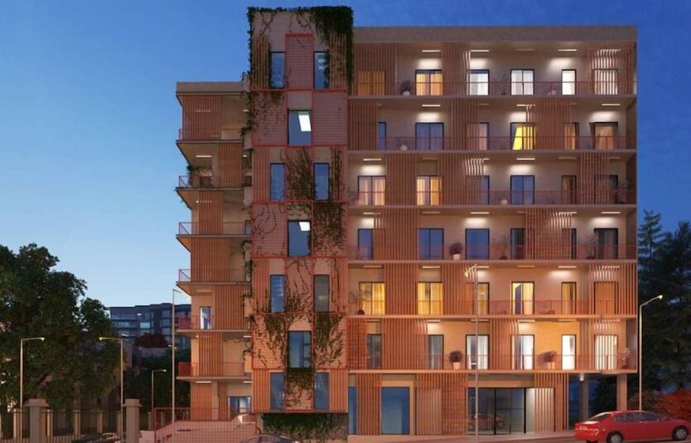 Apartments in front of the Park
