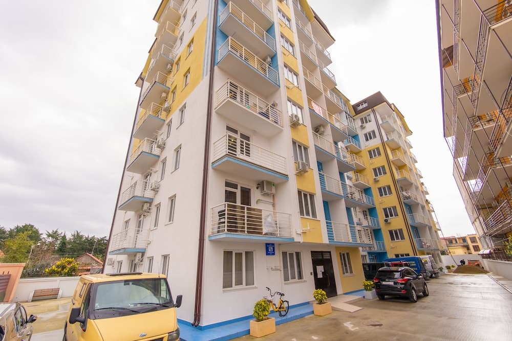 Konaklama yerinin ön cephesi