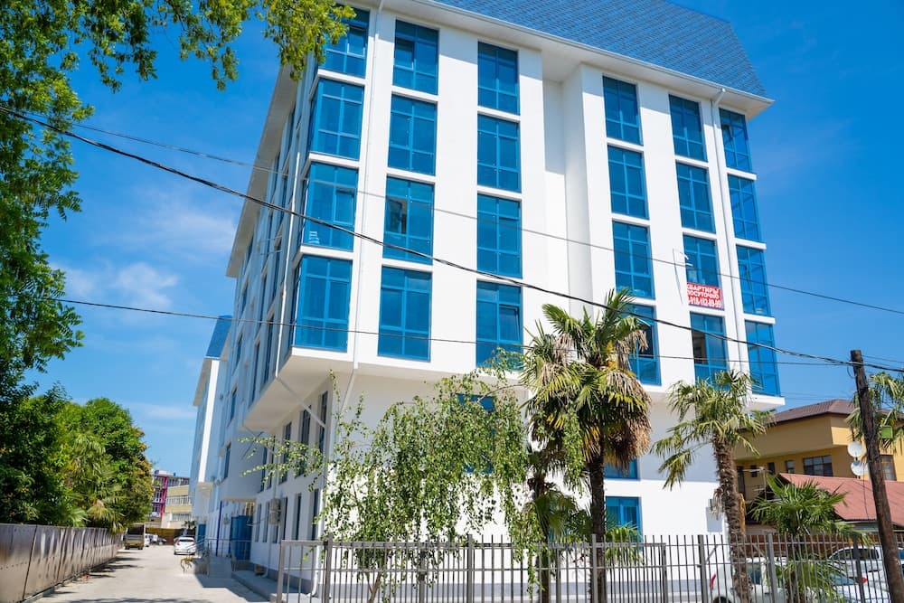 Konaklama yerinin ön cephesi