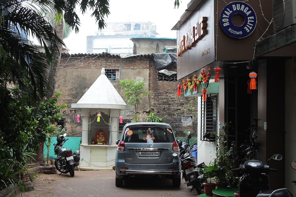 Konaklama yerinin ön cephesi