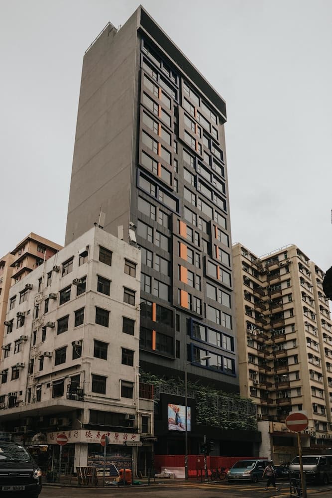 Konaklama yerinin ön cephesi