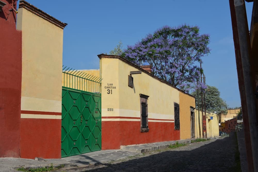 Konaklama yerinin ön cephesi