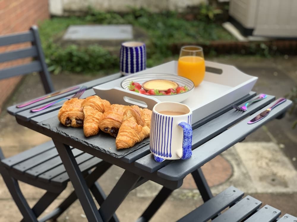 Açık havada yemek servisi