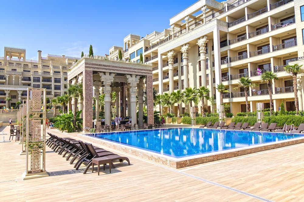 Konaklama yerinin ön cephesi