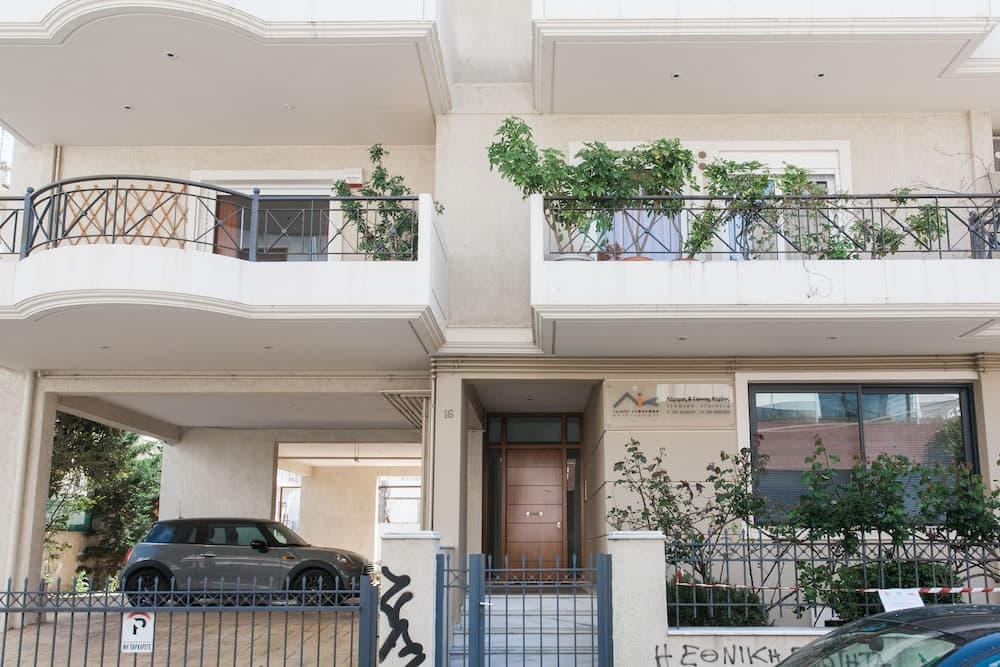 Konaklama yerinin ön cephesi