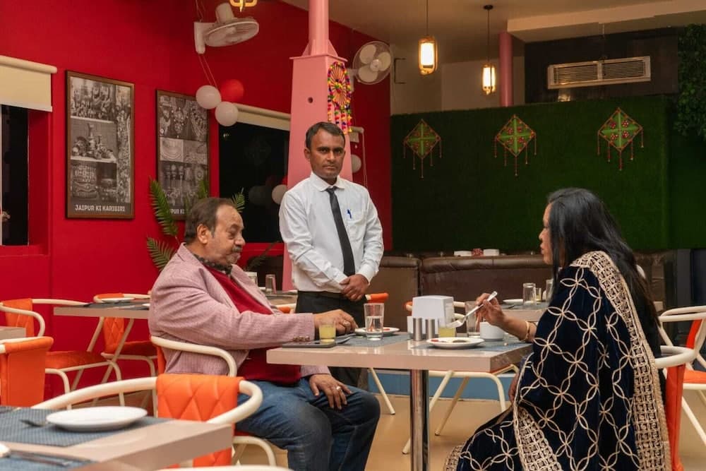 Çiftler için yemek servisi