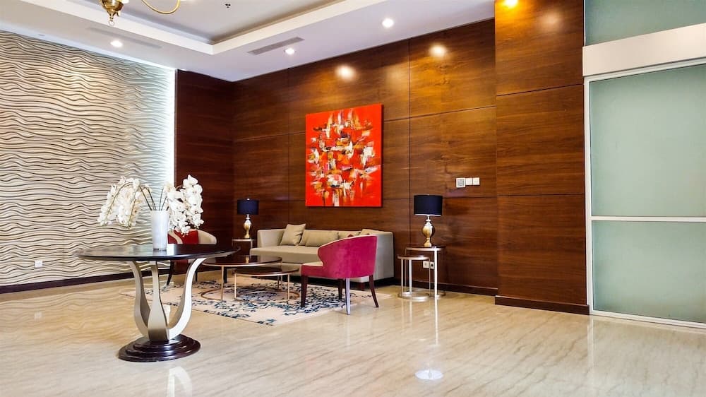 Garden View Studio at Nifarro Park Apartment