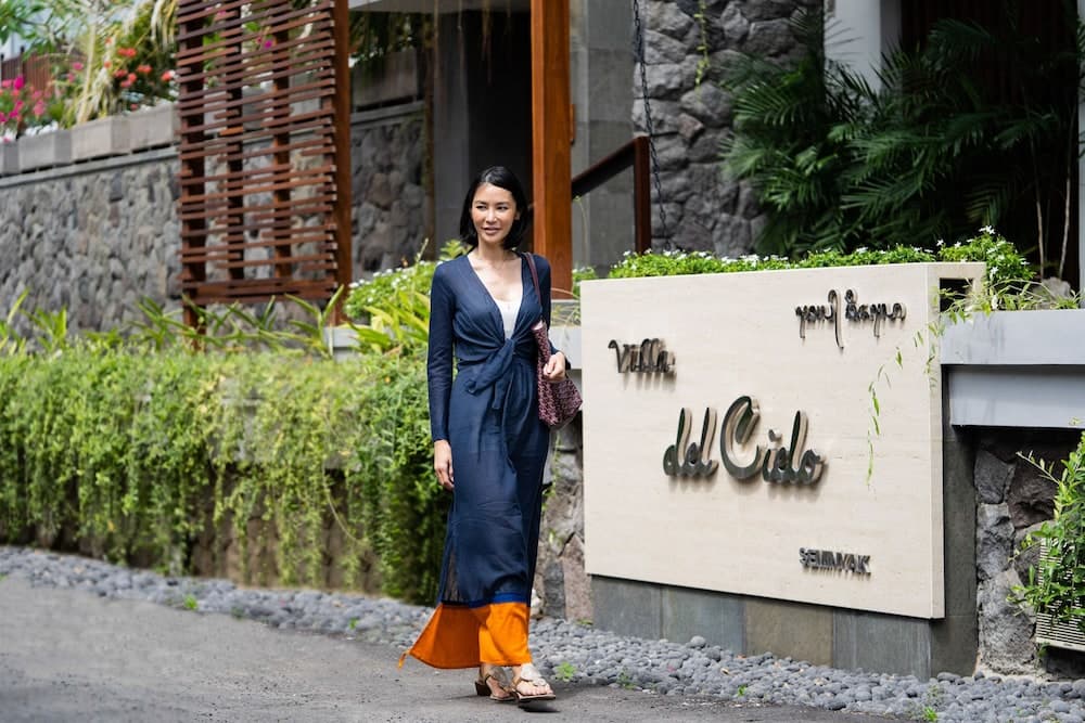 Konaklama yerinin ön cephesi