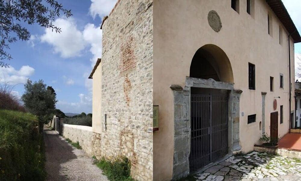 Konaklama yerinin ön cephesi