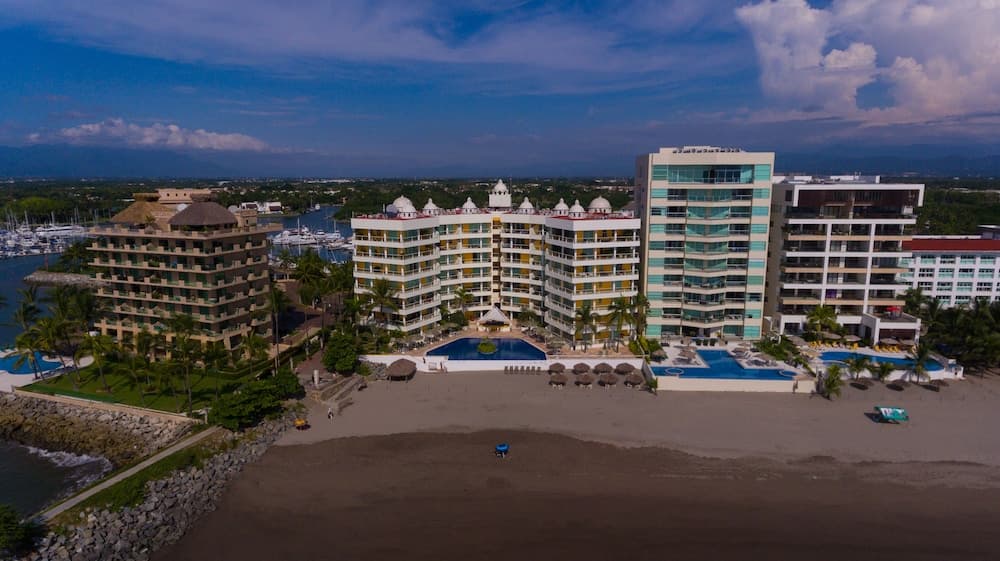 Konaklama yerinin ön cephesi