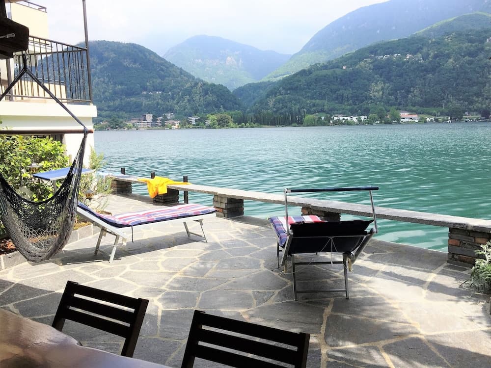 Direct on Lugano Lake: Take a Swim From Your Villa