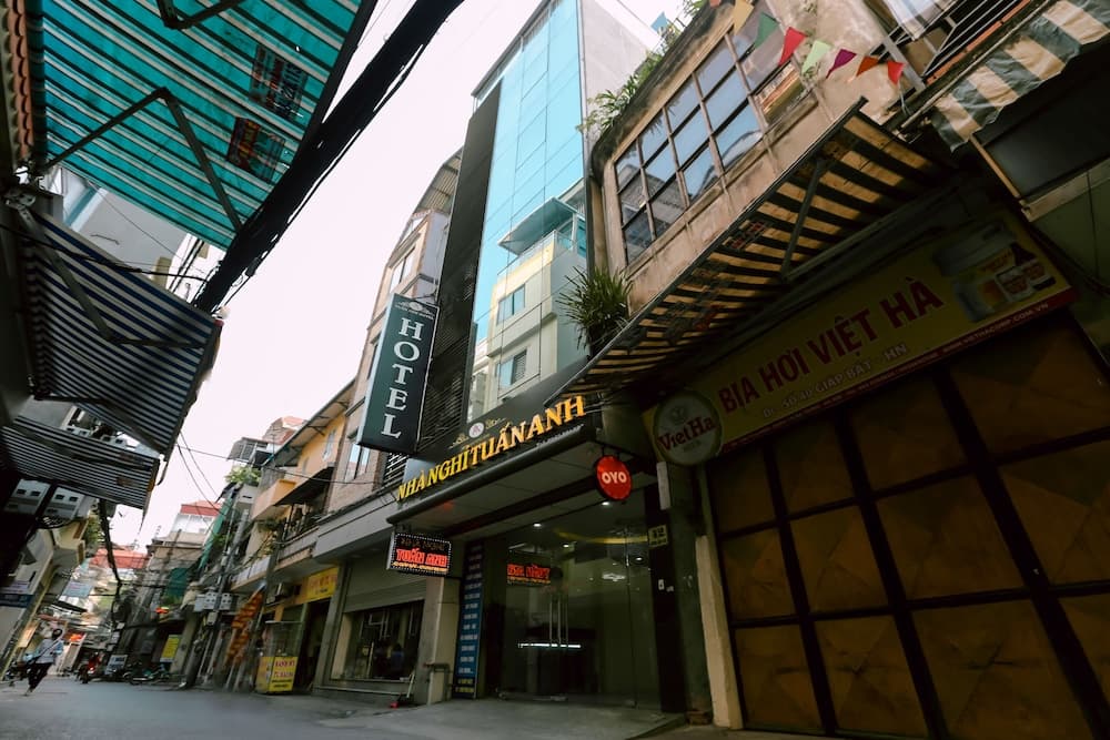 Konaklama yerinin ön cephesi