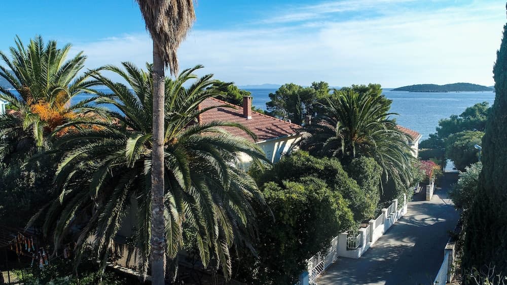 Konaklama yerinin ön cephesi