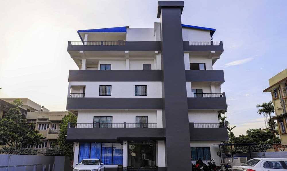 Konaklama yerinin ön cephesi