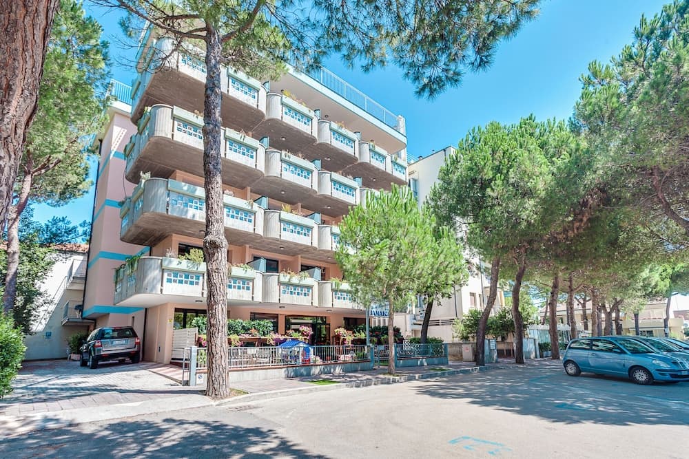 Konaklama yerinin ön cephesi