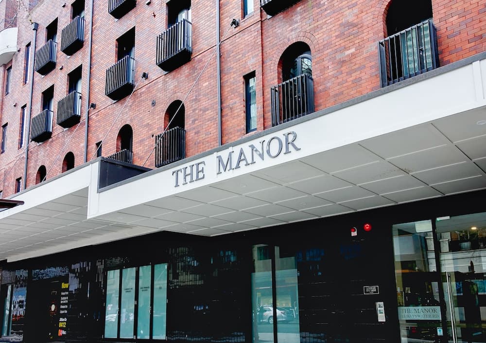 Konaklama yerinin ön cephesi