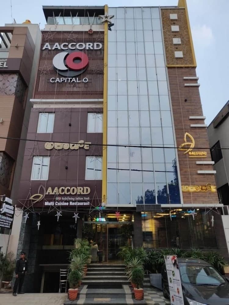 Konaklama yerinin ön cephesi