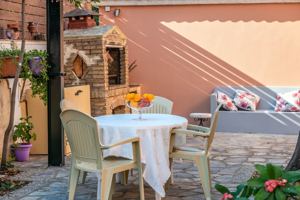 Açık havada yemek servisi