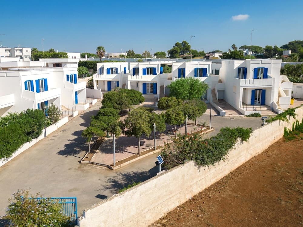 Konaklama yerinin ön cephesi