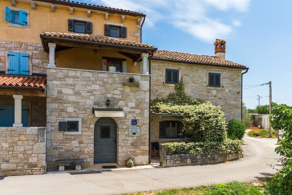 Especially charm stone house with a pool