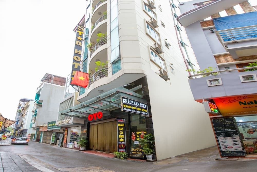 Konaklama yerinin ön cephesi