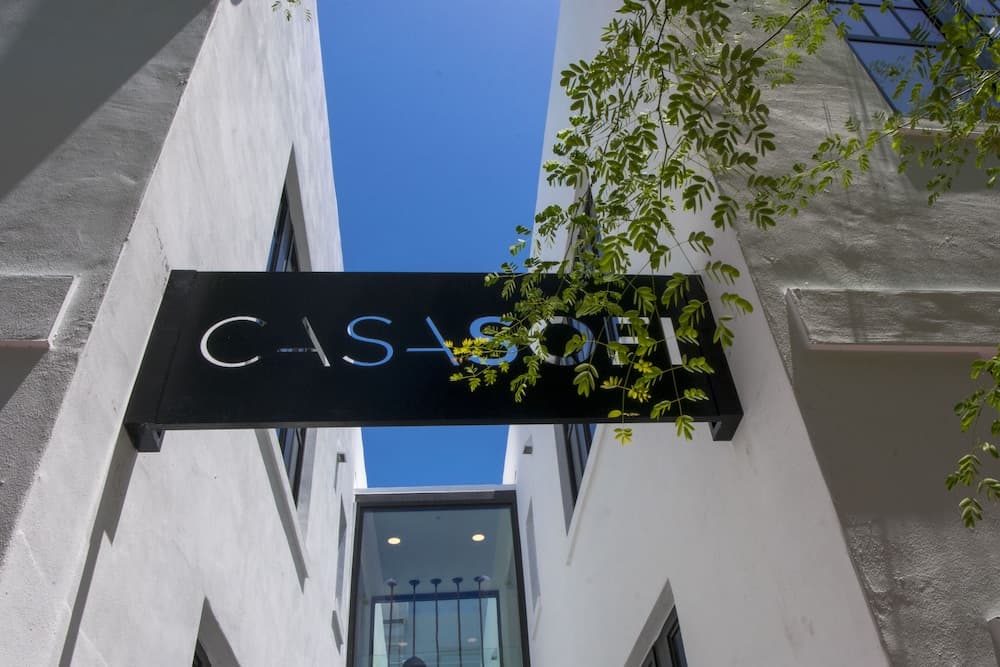 Konaklama yerinin ön cephesi