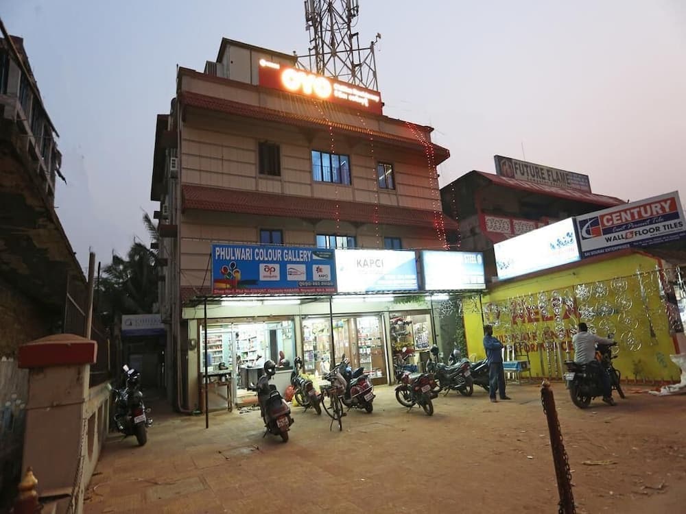 Konaklama yerinin ön cephesi