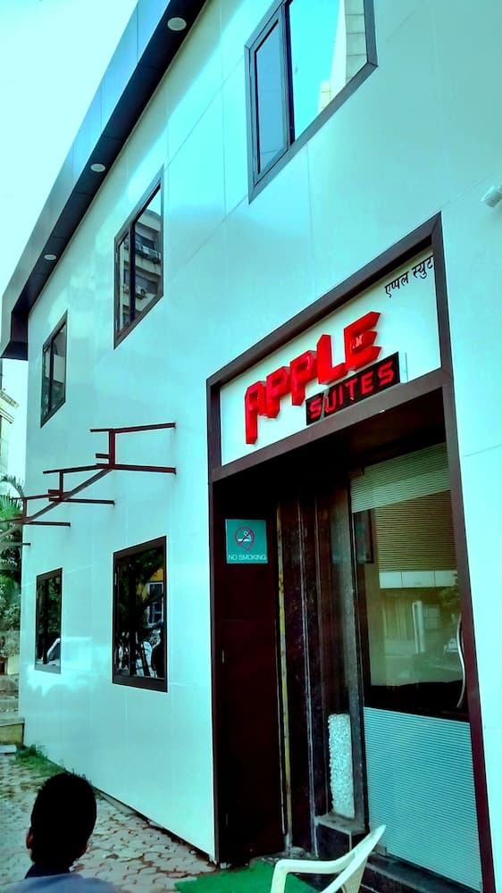 Konaklama yerinin ön cephesi