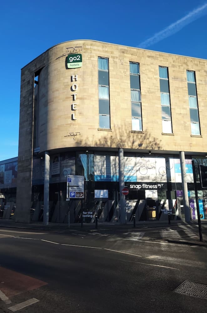 Konaklama yerinin ön cephesi