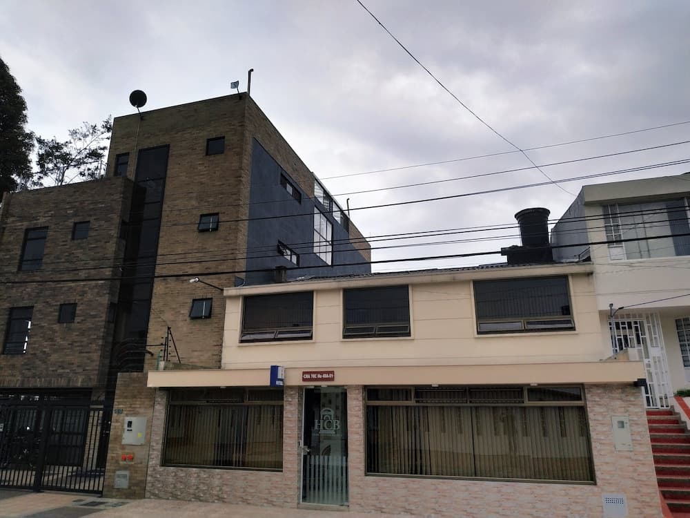 Konaklama yerinin ön cephesi