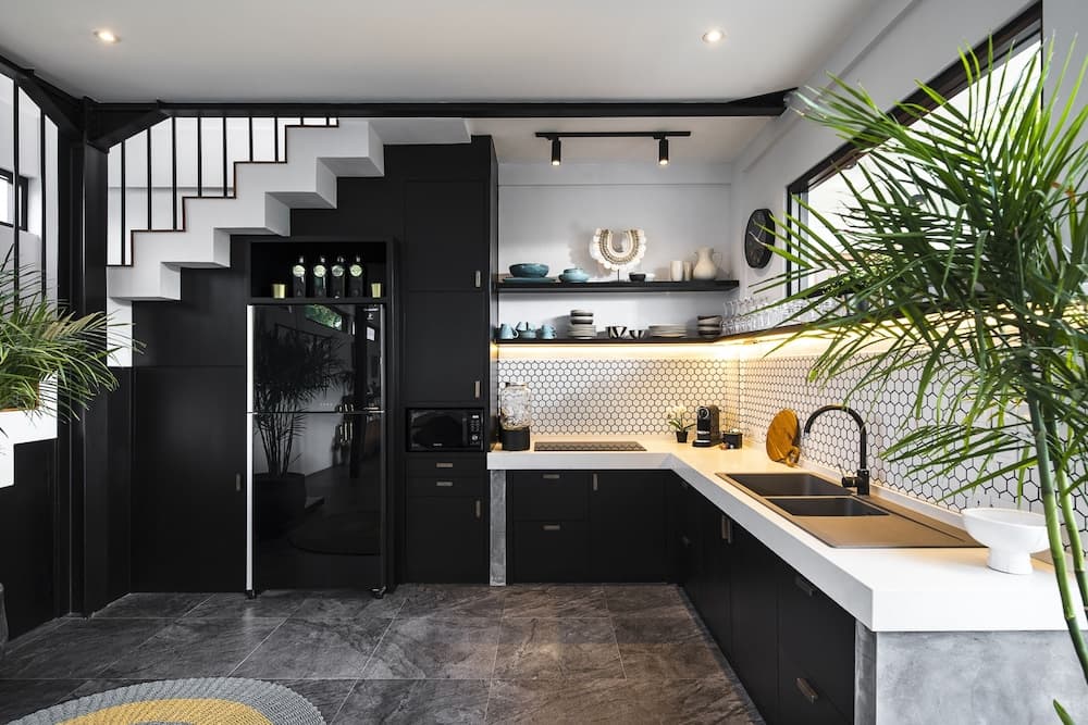 Özel küçük mutfak