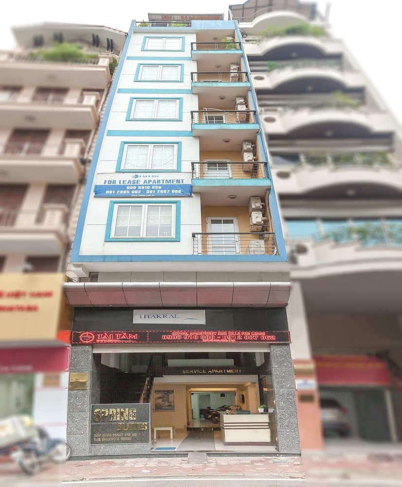 Konaklama yerinin ön cephesi