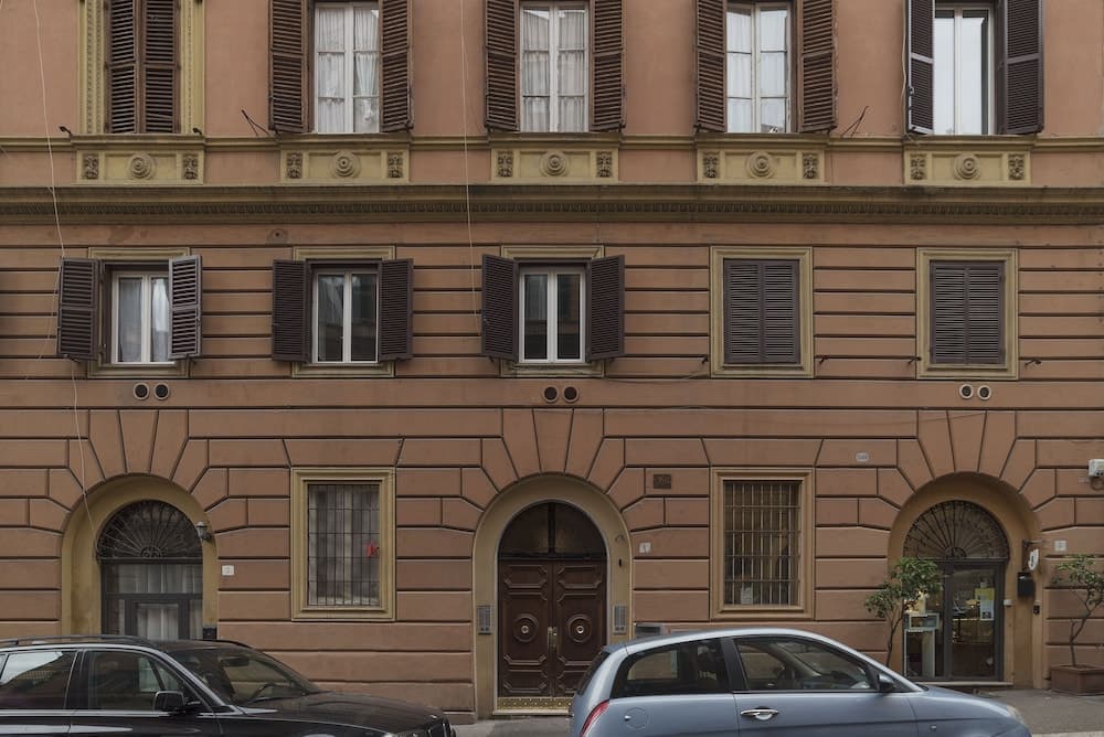 Konaklama yerinin ön cephesi