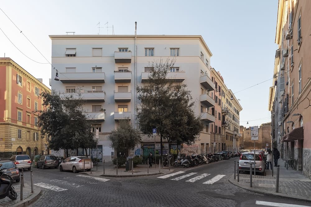 Konaklama yerinin ön cephesi