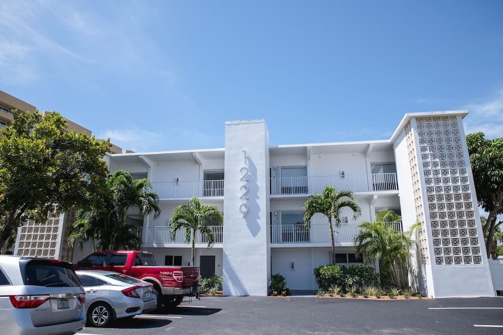 Konaklama yerinin ön cephesi