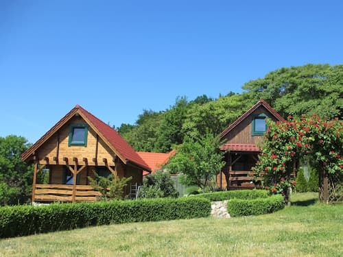 Charming House on a Hill Overlooking the Lake, Near Miedzyzdroje