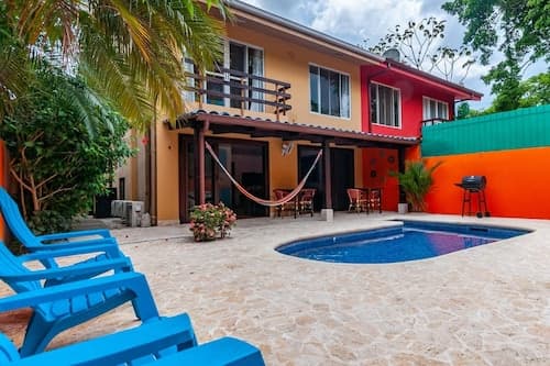 Charming Duplex in Playa Potrero’s Surfside Community, with a Private Pool, Cozy Interior & Walkable Access to the Beach