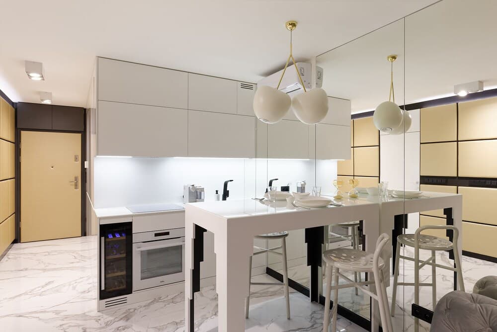 Özel küçük mutfak