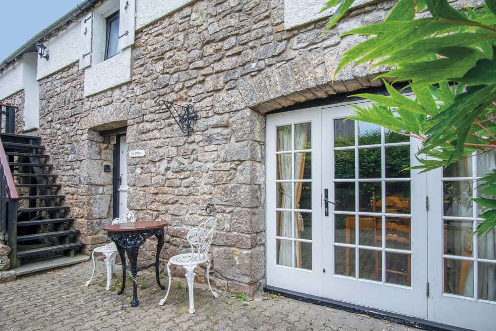 Konaklama yerinin ön cephesi