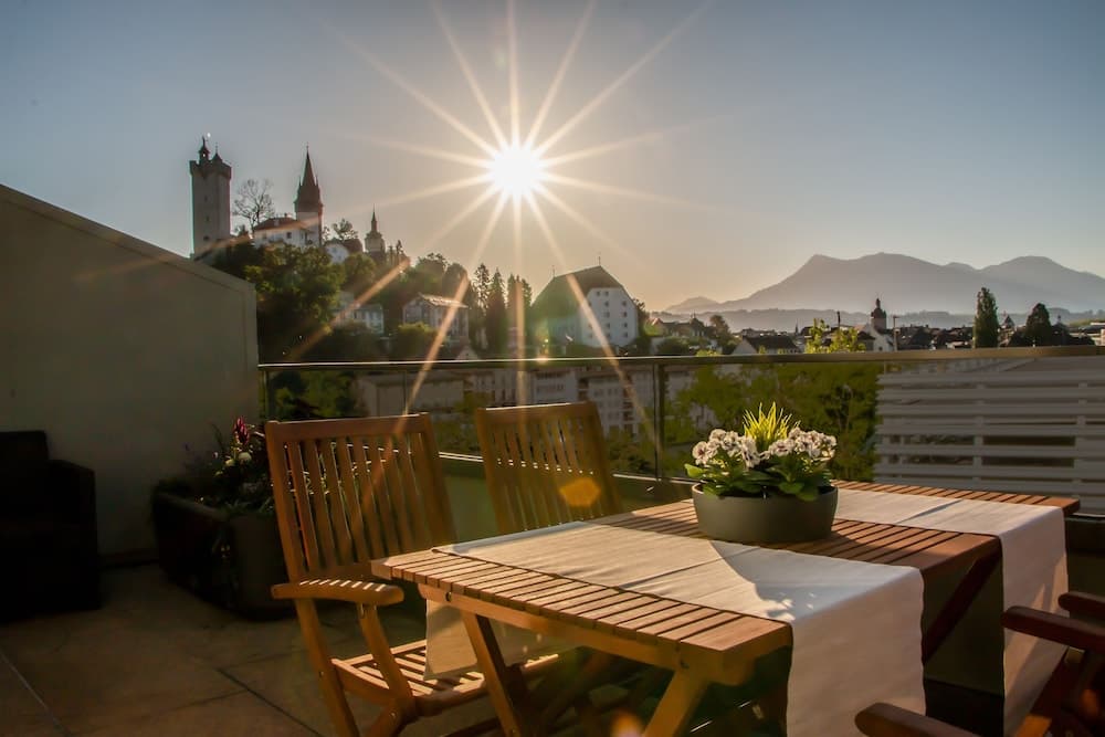 Über den Dächern von Luzern