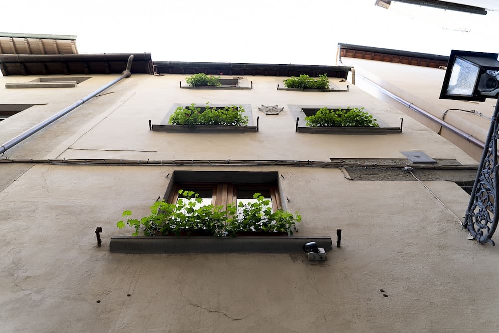 Konaklama yerinin ön cephesi