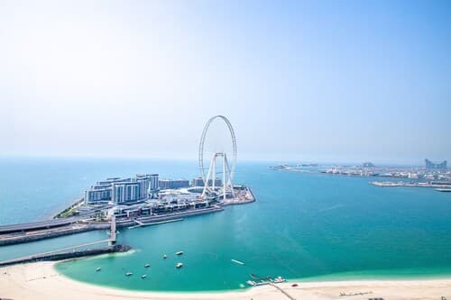 Sea View! Spacious 2BR in JBR + Pool & gym