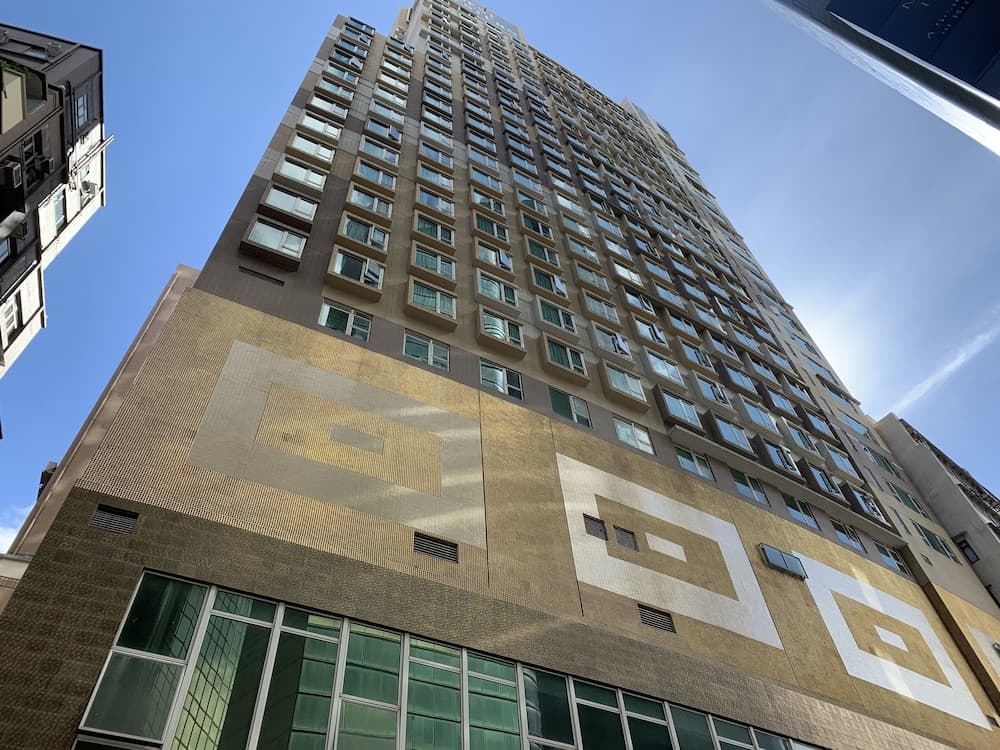 Konaklama yerinin ön cephesi