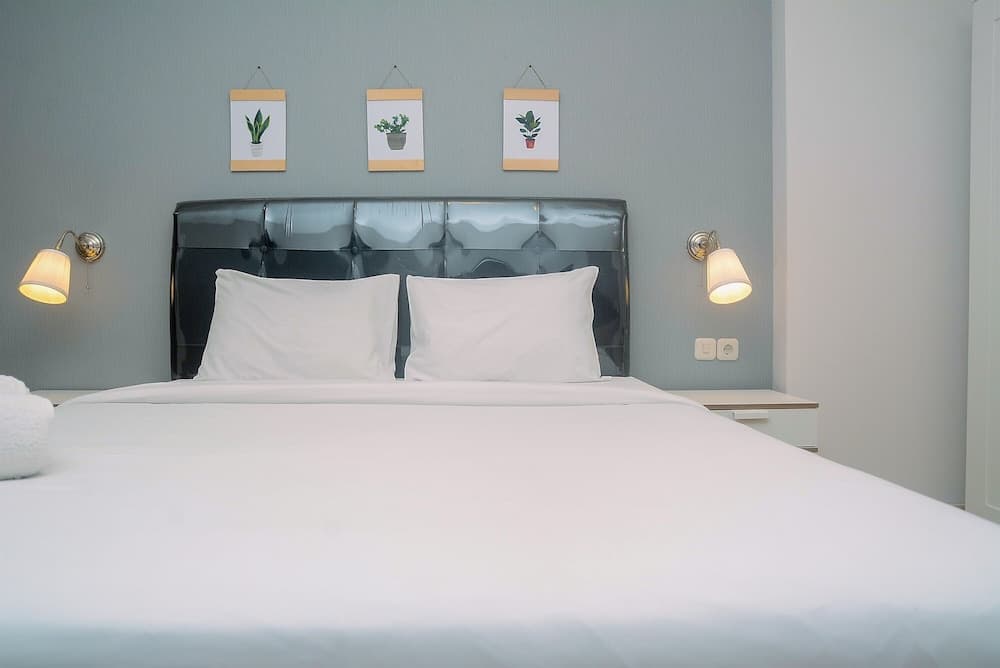 Minimalist with City View 2BR Apartment at Casablanca East Residences