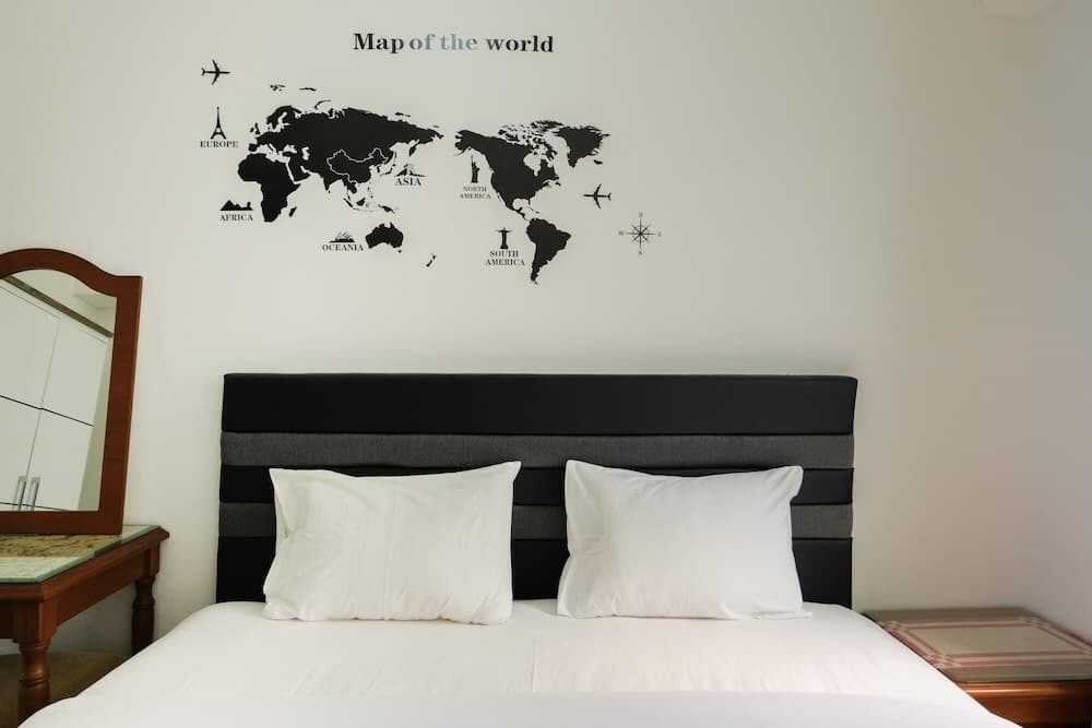 Artistic 2BR (No Kitchen) Apartment Aeropolis Residence