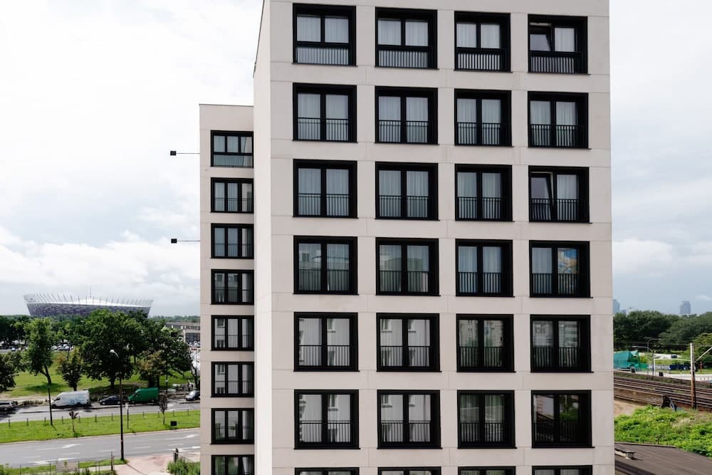 Konaklama yerinin ön cephesi