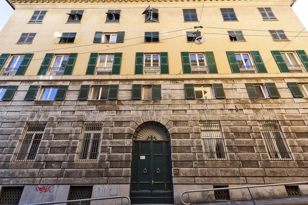 Konaklama yerinin ön cephesi