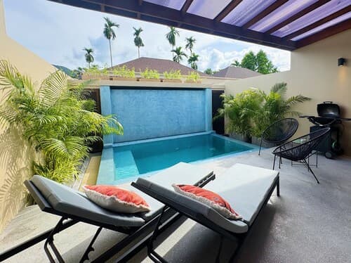 Beautiful 1br Plunge Pool Villa Walk To Bangtao Beach
