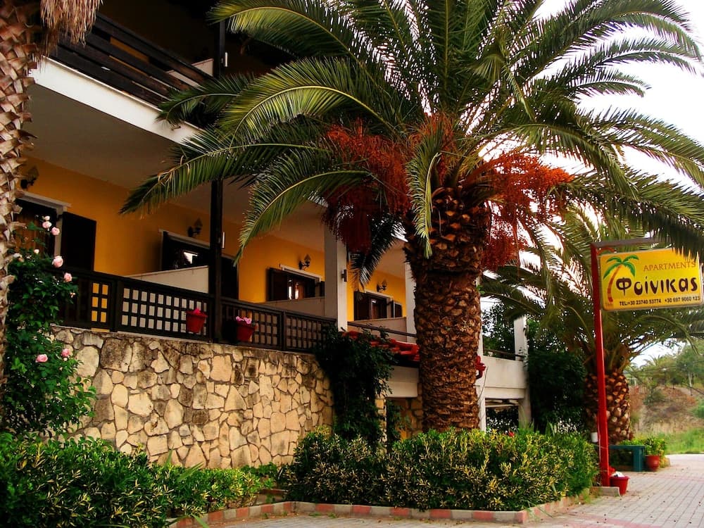 Konaklama yerinin ön cephesi